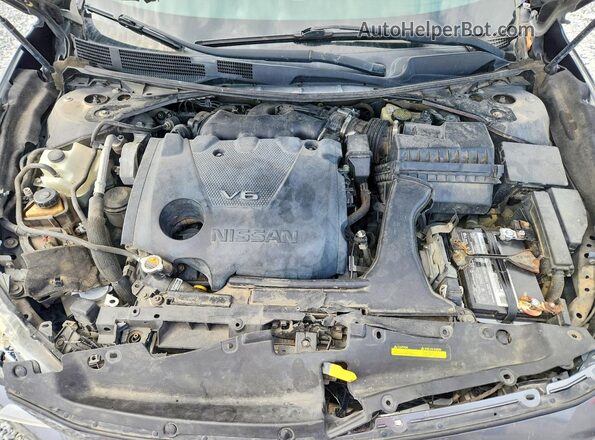 1N4AA6AP9GC394189 2016 NISSAN MAXIMA Gray უკანა სალონის ხედი