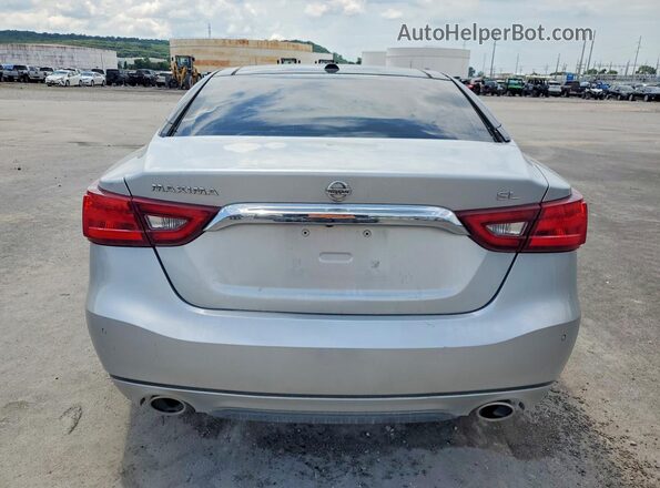 1N4AA6AP9GC408611 2016 NISSAN MAXIMA Silver Rear view