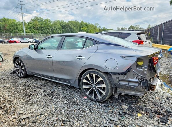 1N4AA6AP9GC410567 2016 NISSAN MAXIMA Gray Trasero izquierdo