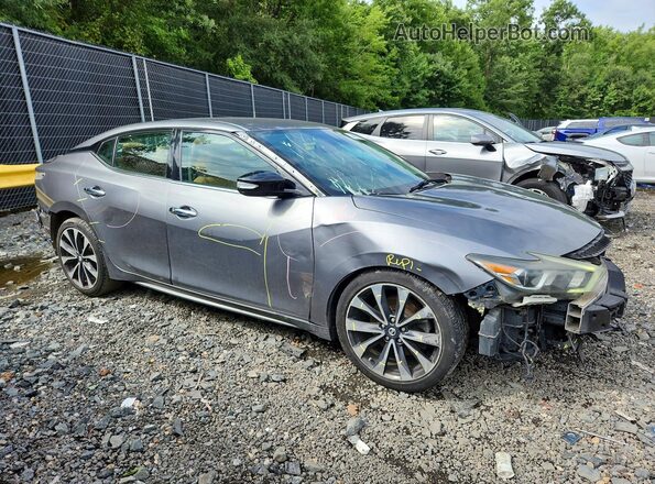 1N4AA6AP9GC410567 2016 NISSAN MAXIMA Gray Delantero derecho
