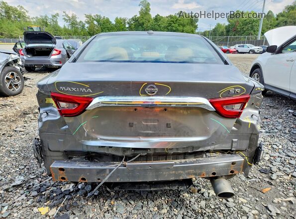 1N4AA6AP9GC410567 2016 NISSAN MAXIMA Gray Vista trasera
