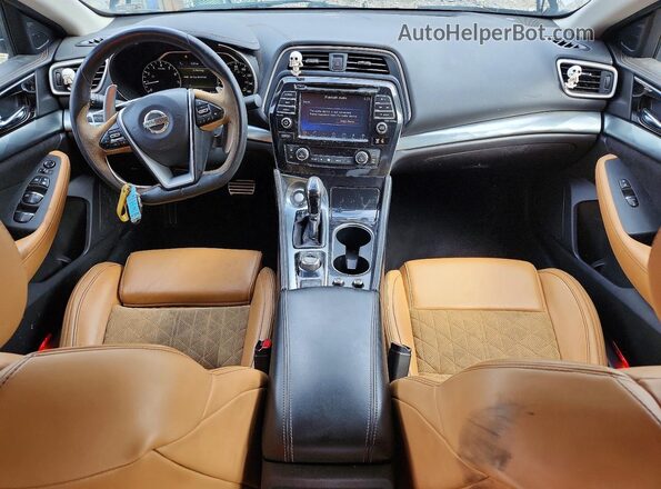 1N4AA6AP9GC410567 2016 NISSAN MAXIMA Gray Vista del salpicadero