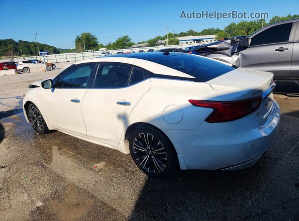1N4AA6AP9GC414747 2016 NISSAN MAXIMA White Trasero izquierdo