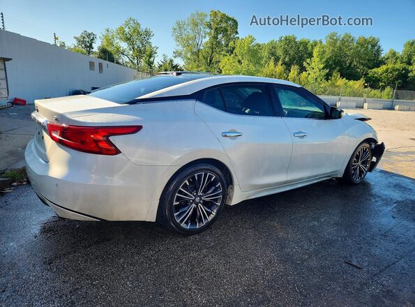 1N4AA6AP9GC414747 2016 NISSAN MAXIMA White Trasero derecho