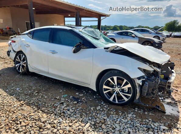 1N4AA6AP9GC416031 2016 NISSAN MAXIMA Белый Передняя правая четверть