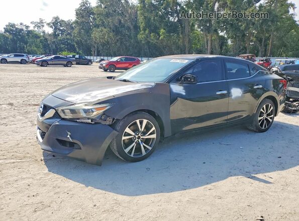 1N4AA6AP9GC424369 2016 NISSAN MAXIMA Black Tył lewy