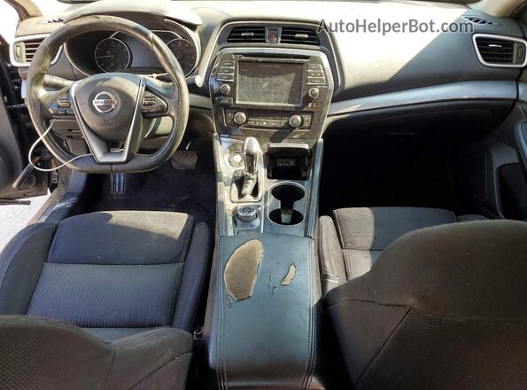 1N4AA6AP9GC424369 2016 NISSAN MAXIMA Black Widok zestawu wskaźników