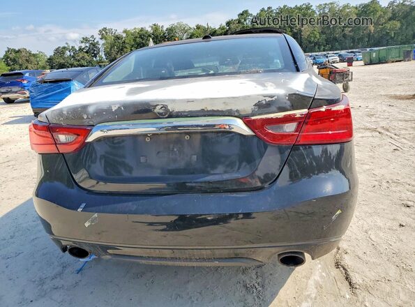 1N4AA6AP9GC424369 2016 NISSAN MAXIMA Black Widok wnętrza z przodu
