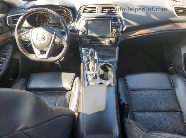 1N4AA6AP9GC432567 2016 NISSAN MAXIMA Black Առջևի վահանակի տեսք