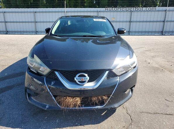 1N4AA6AP9GC432567 2016 NISSAN MAXIMA Black Դիմացի տեսք