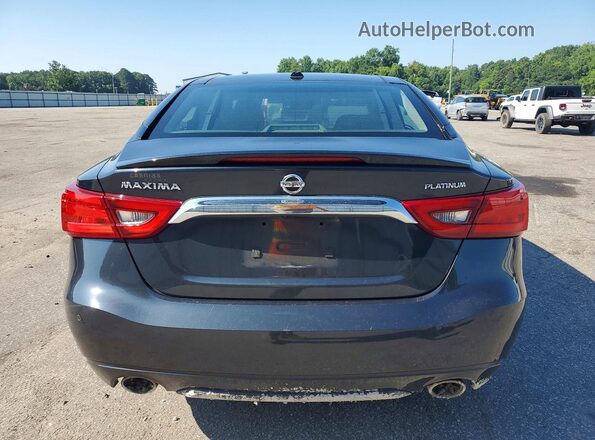 1N4AA6AP9GC432567 2016 NISSAN MAXIMA Black Հետևի տեսք