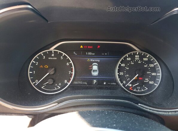 1N4AA6AP9GC432567 2016 NISSAN MAXIMA Black Սարքավորումների վահանակի տեսք