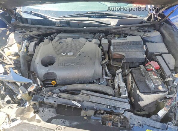 1N4AA6AP9GC901107 2016 NISSAN MAXIMA Blue უკანა სალონის ხედი