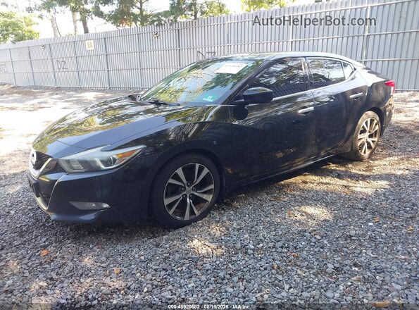 1N4AA6AP9GC904492 2016 NISSAN MAXIMA Black Передня ліва чверть