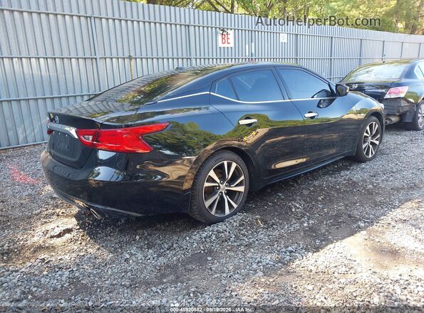 1N4AA6AP9GC904492 2016 NISSAN MAXIMA Black Задня права чверть