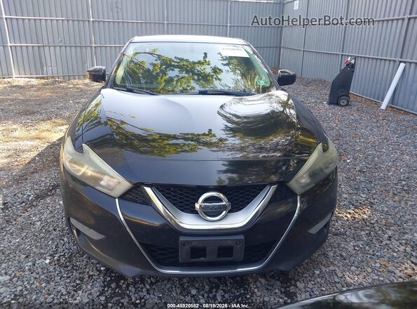 1N4AA6AP9GC904492 2016 NISSAN MAXIMA Black Вид щитка приладів