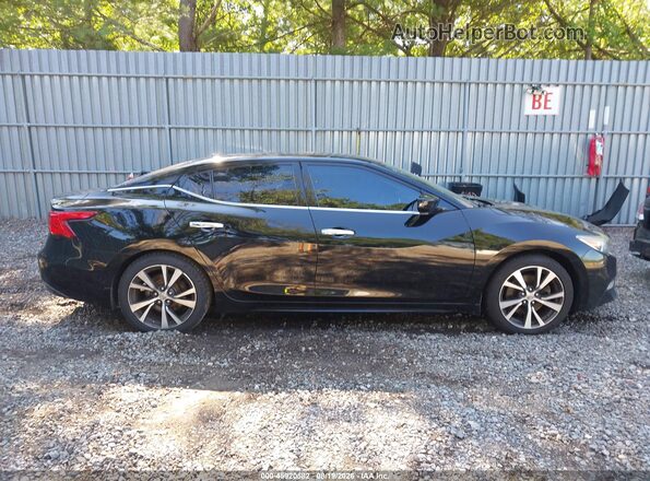 1N4AA6AP9GC904492 2016 NISSAN MAXIMA Black Вид задньої частини салону