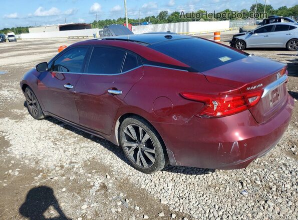 1N4AA6AP9HC376406 2017 NISSAN MAXIMA Burgundy Հետևի ձախ
