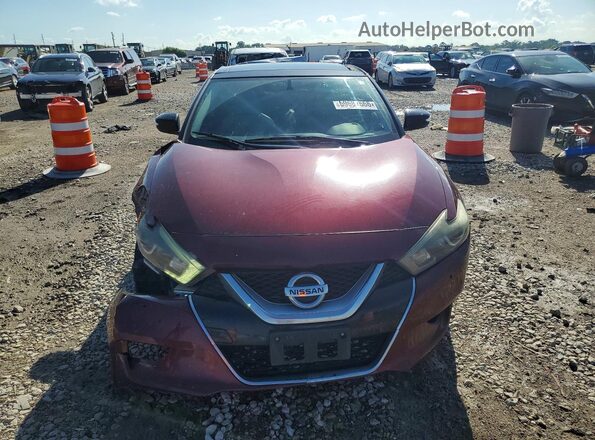 1N4AA6AP9HC376406 2017 NISSAN MAXIMA Burgundy Դիմացի տեսք