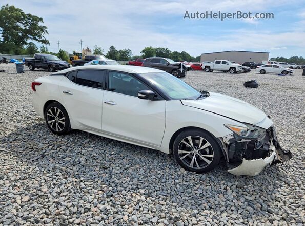 1N4AA6AP9HC378026 2017 NISSAN MAXIMA White Առջևի աջ