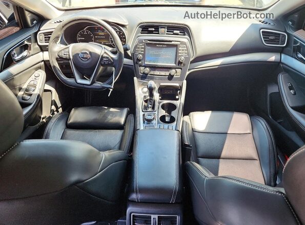 1N4AA6AP9HC399720 2017 NISSAN MAXIMA Black Vista del salpicadero