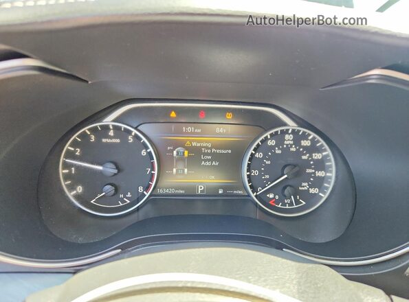 1N4AA6AP9HC399720 2017 NISSAN MAXIMA Black Vista del cuadro de instrumentos