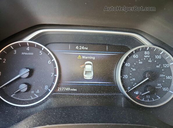 1N4AA6AP9HC405998 2017 NISSAN MAXIMA Black Սարքավորումների վահանակի տեսք