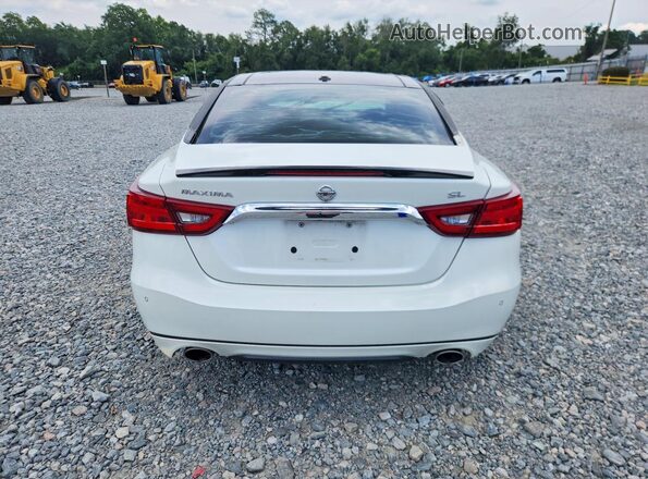 1N4AA6AP9HC426110 2017 NISSAN MAXIMA White უკანა ხედი
