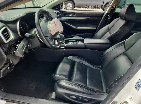 1N4AA6AP9HC426110 2017 NISSAN MAXIMA White წინა სალონის ხედი