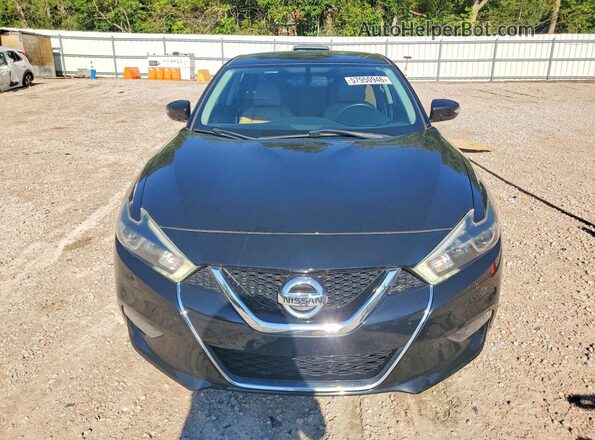 1N4AA6AP9JC363015 2018 NISSAN MAXIMA Black Widok z przodu