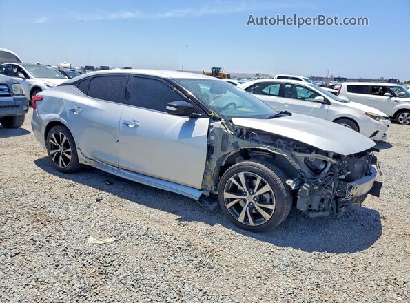 1N4AA6AP9JC374757 2018 NISSAN MAXIMA Silver Առջևի աջ