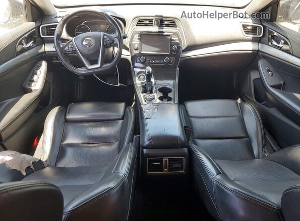 1N4AA6AP9JC374757 2018 NISSAN MAXIMA Silver Առջևի վահանակի տեսք