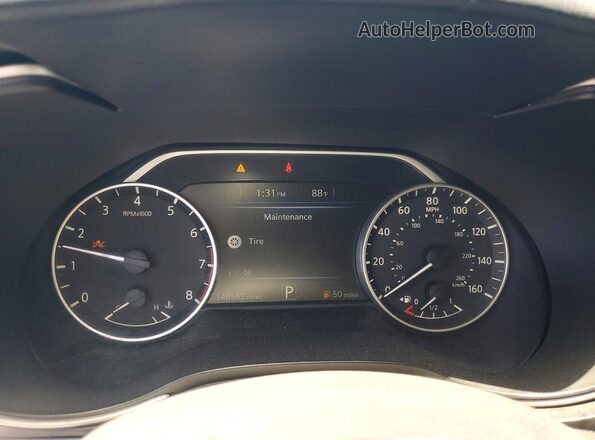 1N4AA6AP9JC374757 2018 NISSAN MAXIMA Silver Սարքավորումների վահանակի տեսք