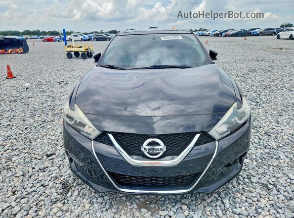 1N4AA6AP9JC405988 2018 NISSAN MAXIMA Black Widok z przodu