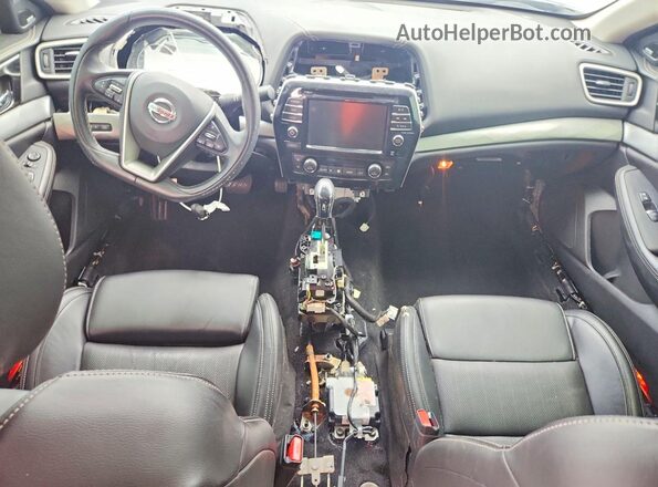 1N4AA6AP9JC405988 2018 NISSAN MAXIMA Black Widok deski rozdzielczej
