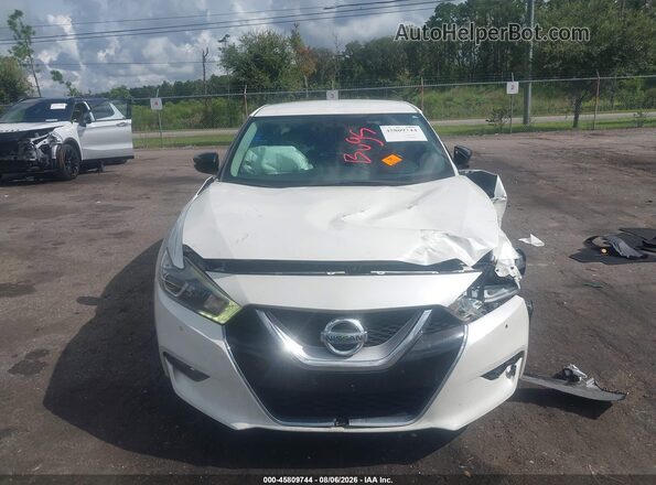 1N4AA6APXGC379149 2016 NISSAN MAXIMA White Սարքավորումների վահանակի տեսք