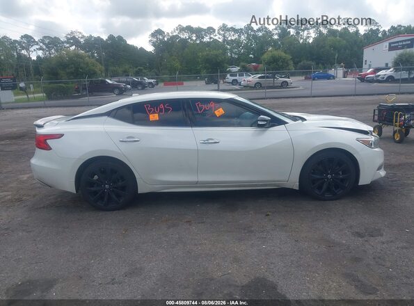 1N4AA6APXGC379149 2016 NISSAN MAXIMA White Սալոնի հետևի տեսք
