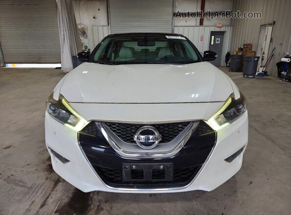 1N4AA6APXGC380463 2016 NISSAN MAXIMA White Front view