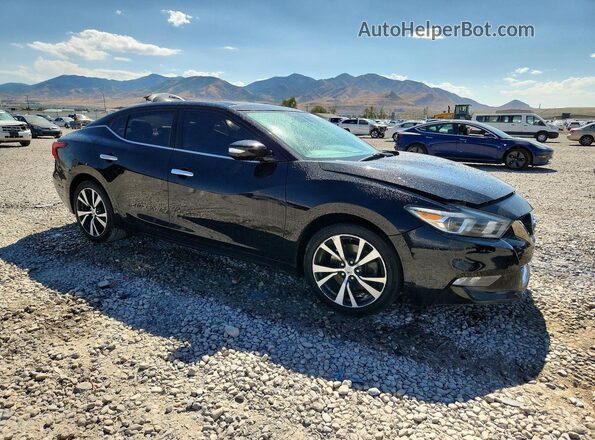 1N4AA6APXGC391575 2016 NISSAN MAXIMA Black წინა მარჯვენა