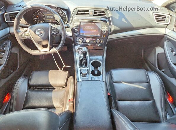 1N4AA6APXGC391575 2016 NISSAN MAXIMA Black წინა პანელის ხედი