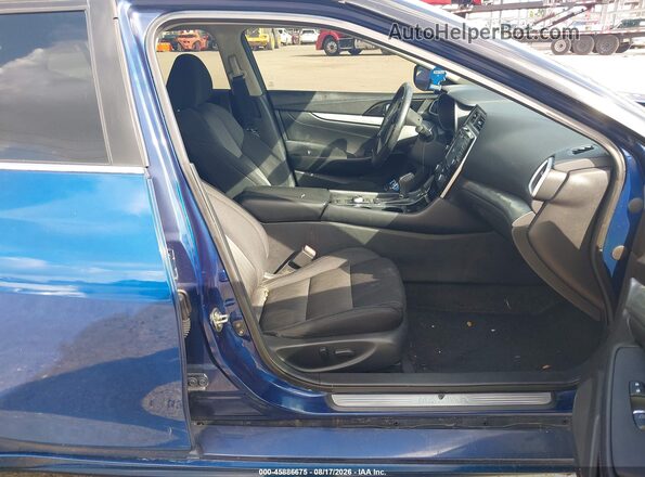 1N4AA6APXGC393214 2016 NISSAN MAXIMA Синий Вид салона спереди