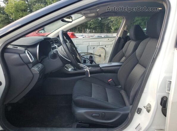 1N4AA6APXGC408374 2016 NISSAN MAXIMA White Widok wnętrza z przodu