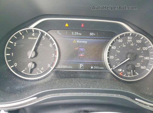 1N4AA6APXGC409895 2016 NISSAN MAXIMA Silver Սարքավորումների վահանակի տեսք