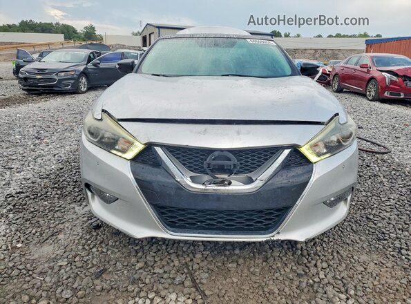1N4AA6APXGC409895 2016 NISSAN MAXIMA Silver Դիմացի տեսք
