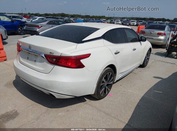 1N4AA6APXGC415020 2016 NISSAN MAXIMA White Rear right