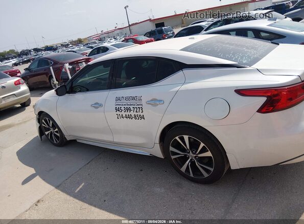 1N4AA6APXGC415020 2016 NISSAN MAXIMA White 360 interior view