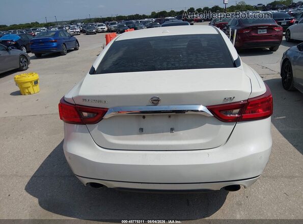 1N4AA6APXGC415020 2016 NISSAN MAXIMA White 