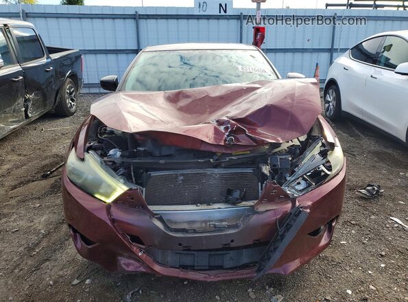 1N4AA6APXGC438670 2016 NISSAN MAXIMA Red Vista frontal