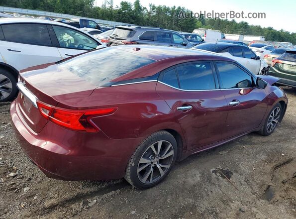 1N4AA6APXGC438670 2016 NISSAN MAXIMA Red Trasero derecho