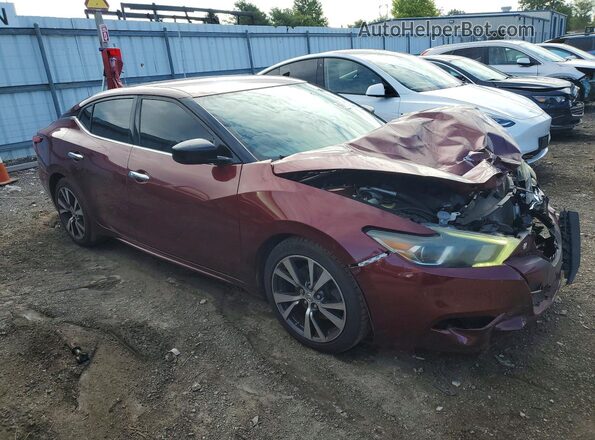 1N4AA6APXGC438670 2016 NISSAN MAXIMA Red Delantero derecho